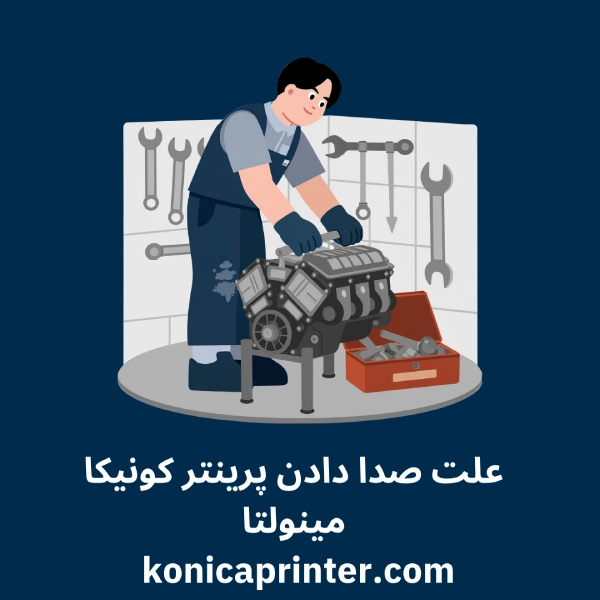 علت صدا دادن پرینتر کونیکا مینولتا
